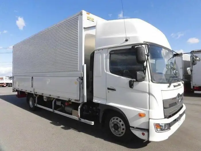 日野 レンジャー 中型/増トン ウイング エアサス ベッドの中古トラック画像2