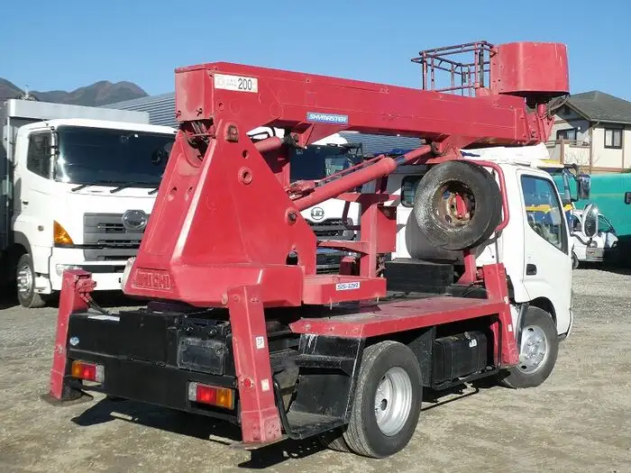 トヨタ ダイナ 小型 高所・建柱車 高所作業車 BDG-XZU304Hの中古トラック画像4