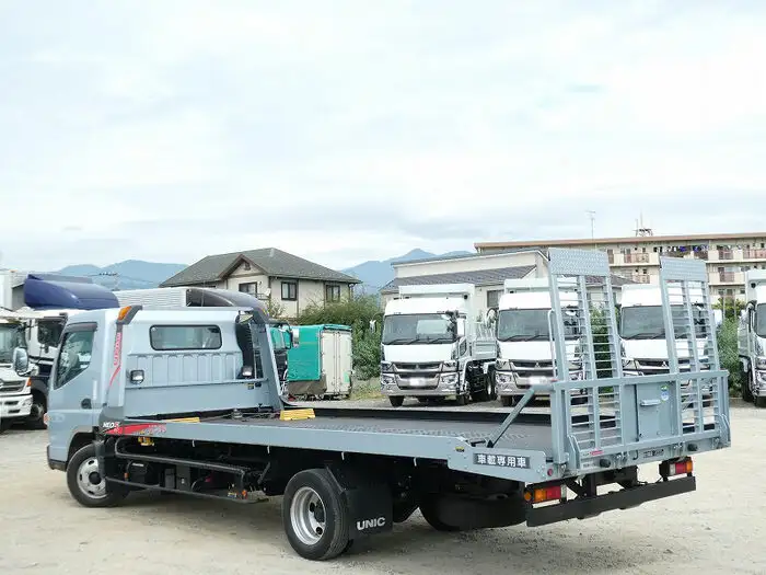 三菱 キャンター 小型 車両重機運搬 ラジコン ウインチの中古トラック画像3