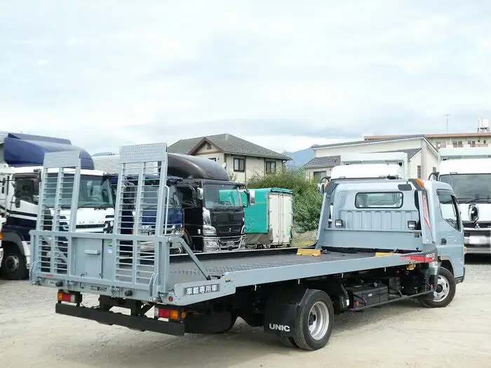 三菱 キャンター 小型 車両重機運搬 ラジコン ウインチの中古トラック画像4