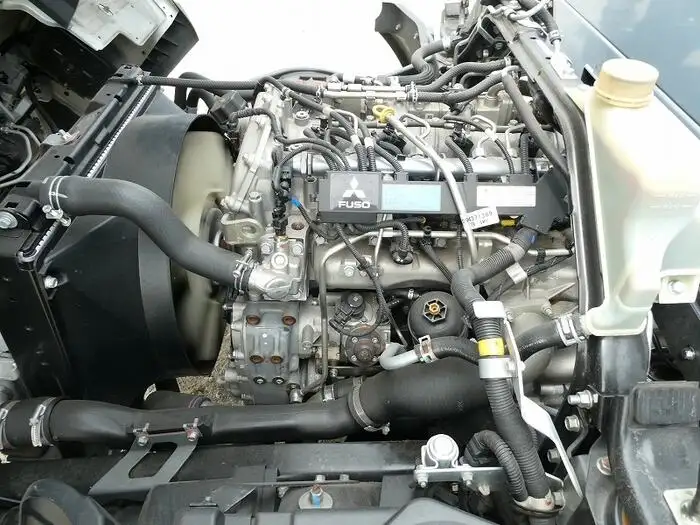 三菱 キャンター 小型 車両重機運搬 ラジコン ウインチの中古トラック画像19