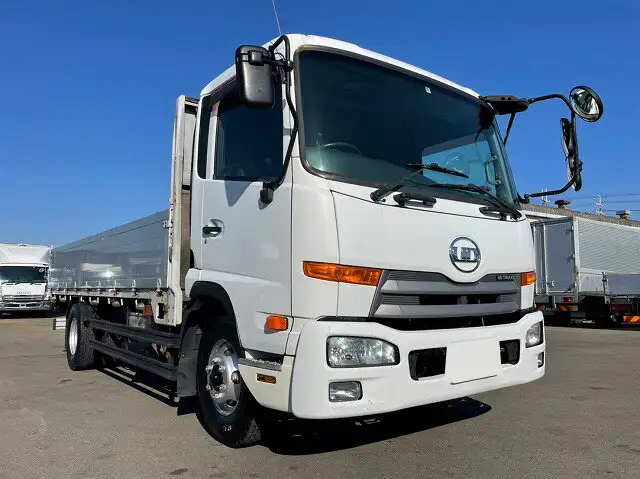 日産UD コンドル 中型/増トン 平ボディ アルミブロック エアサスの中古トラック画像2