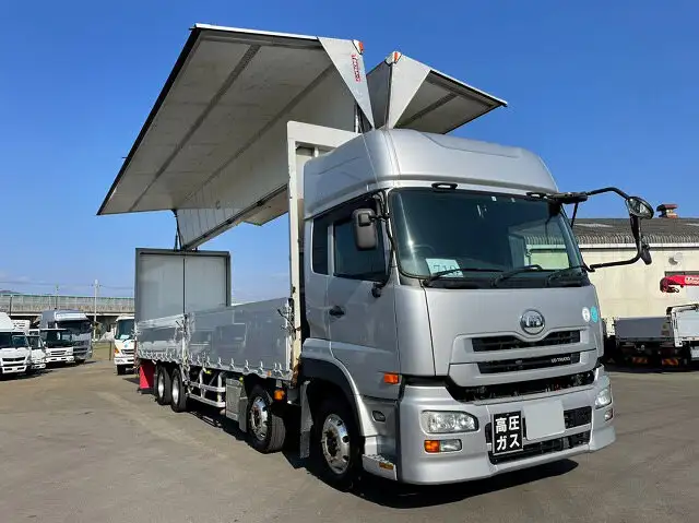 日産UD クオン 大型 ウイング ハイルーフ エアサスの中古トラック画像5