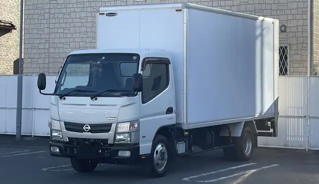 日産 アトラス 小型 アルミバン パワーゲート TKG-FEA5Wの中古トラック画像1