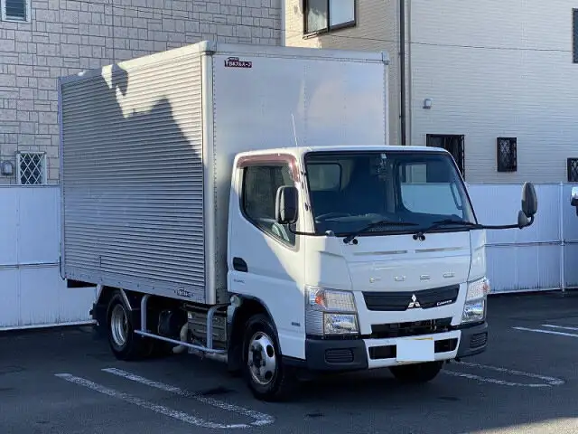 三菱 キャンター 小型 アルミバン 3枚観音 TKG-FGA20の中古トラック画像2