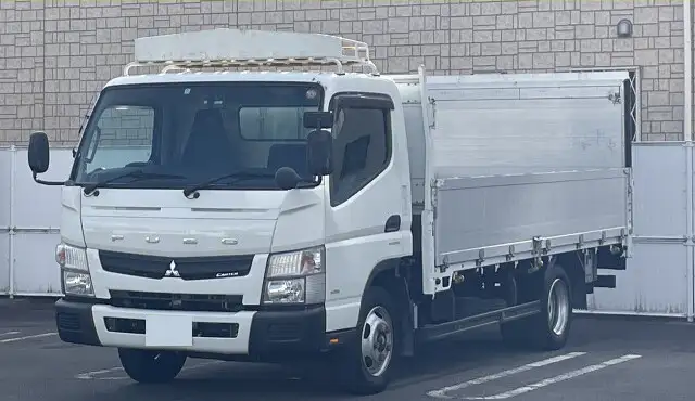 三菱 キャンター 小型 平ボディ パワーゲート アルミブロック の中古トラック【車両No.137857】