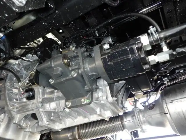 三菱 キャンター 小型 車両重機運搬 ラジコン ウインチの中古トラック画像18
