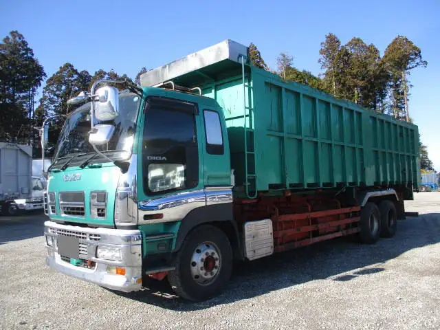 いすゞ ギガ 大型 ダンプ 土砂禁 ベッドの中古トラック画像1