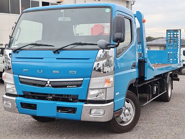 三菱 キャンター 小型 車両重機運搬 ラジコン ウインチの中古トラック画像1