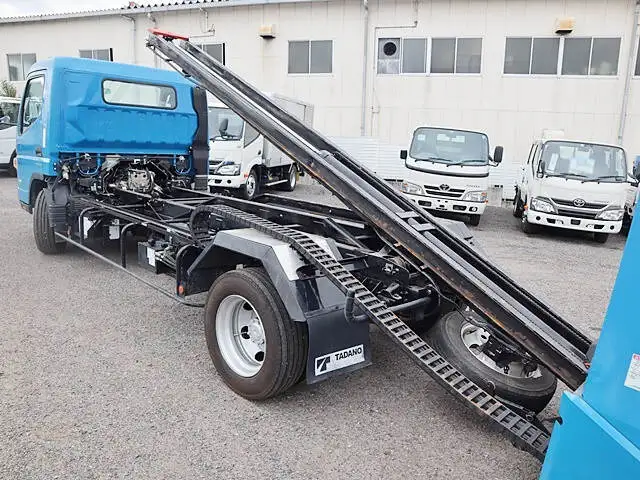 三菱 キャンター 小型 車両重機運搬 ラジコン ウインチの中古トラック画像5