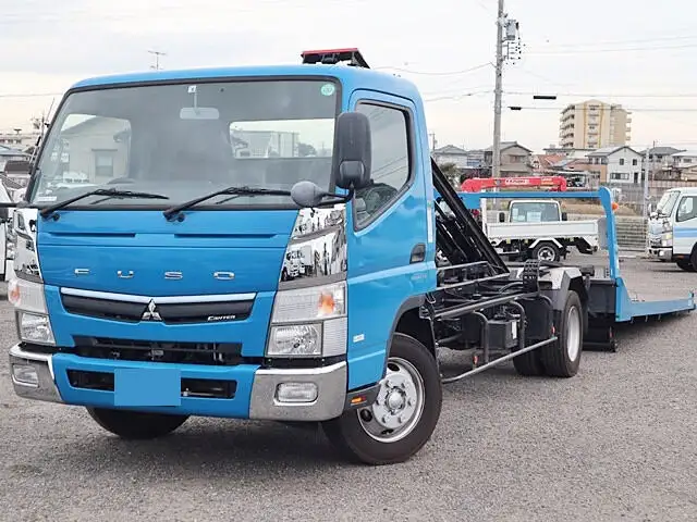 三菱 キャンター 小型 車両重機運搬 ラジコン ウインチの中古トラック画像9
