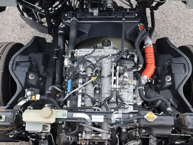 三菱 キャンター 小型 車両重機運搬 ラジコン ウインチの中古トラック画像20