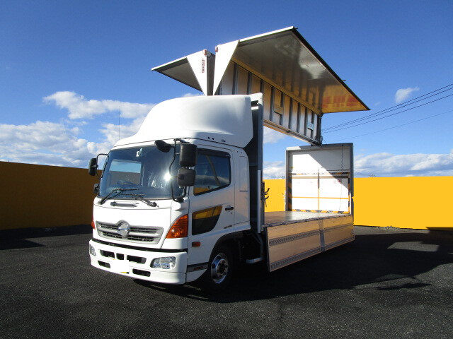 日野 レンジャー 中型/増トン ウイング ワイド TKG-FD7JLAG