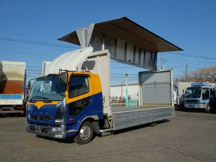 三菱 ファイター 中型/増トン ウイング パワーゲート エアサスの中古トラック画像10