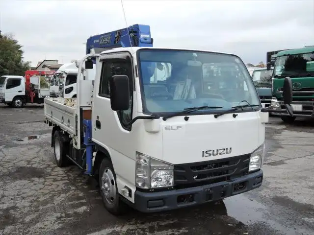 いすゞ エルフ 小型 クレーン付 3段 ラジコンの中古トラック画像2