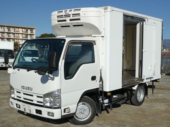いすゞ エルフ 小型 冷凍冷蔵 10尺 TKG-NHR85AN
