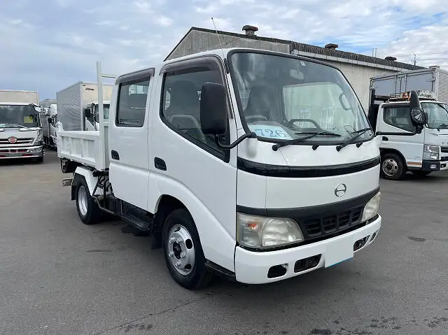 日野 デュトロ 小型 ダンプ Wキャブ PB-XZU306Mの中古トラック画像2