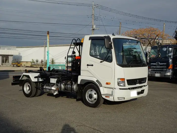 三菱 ファイター 中型/増トン アームロール コンテナ付き ツインホイストの中古トラック画像2