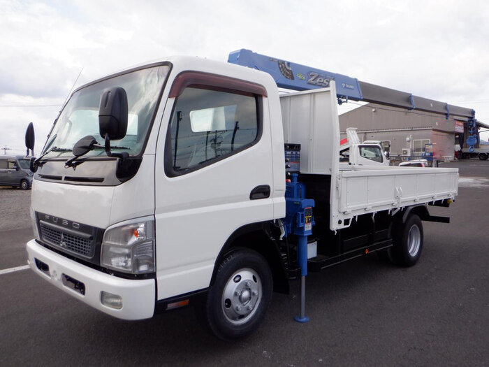 三菱 キャンター 小型 クレーン付 標準ロング BKG-FE82B