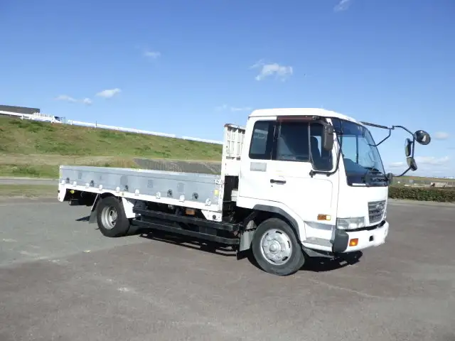 日産UD コンドル 中型/増トン 平ボディ 床鉄板 ベッドの中古トラック画像2