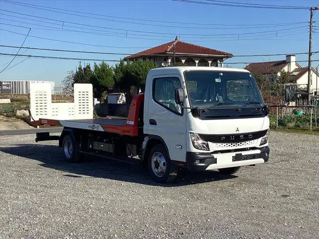 三菱 キャンター 小型 車両重機運搬 ラジコン ウインチの中古トラック画像2