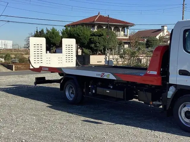 三菱 キャンター 小型 車両重機運搬 ラジコン ウインチの中古トラック画像3