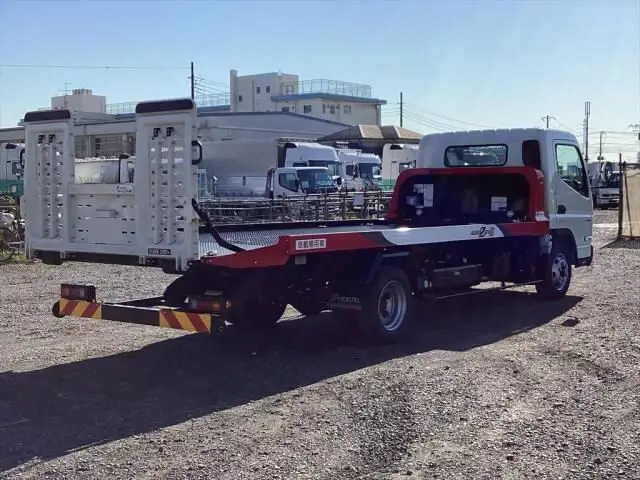 三菱 キャンター 小型 車両重機運搬 ラジコン ウインチの中古トラック画像4