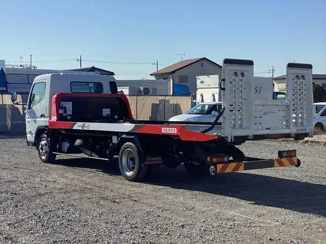 三菱 キャンター 小型 車両重機運搬 ラジコン ウインチの中古トラック画像5