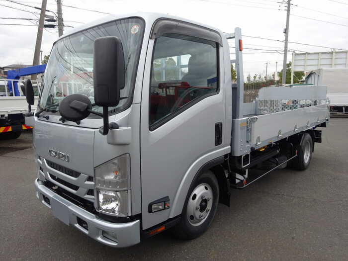 いすゞ エルフ 小型 車両重機運搬 セーフティーローダー TRG-NMR85AN