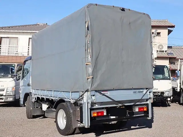 三菱 キャンター 小型 平ボディ 幌 パワーゲートの中古トラック画像4