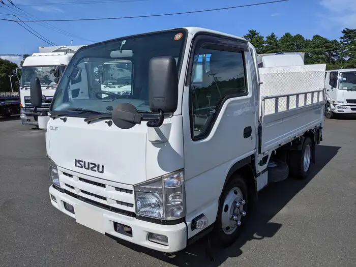 いすゞ エルフ 小型 平ボディ パワーゲート 床鉄板 の中古トラック【車両No.138290】