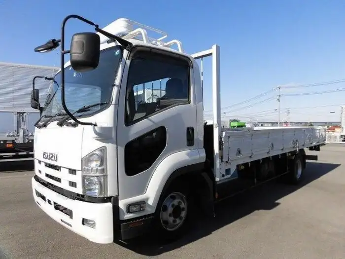 いすゞ フォワード 中型/増トン 平ボディ 床鉄板 SKG-FRR90S2の中古トラック画像1