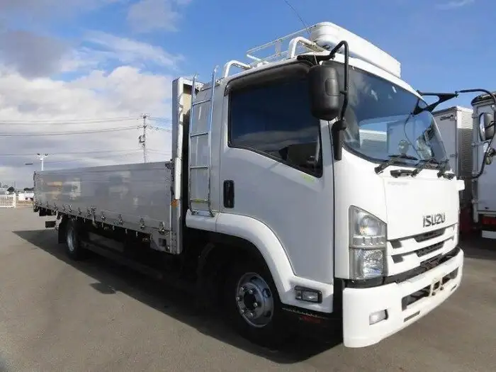 いすゞ フォワード 中型/増トン 平ボディ アルミブロック TKG-FRR90S2の中古トラック画像2