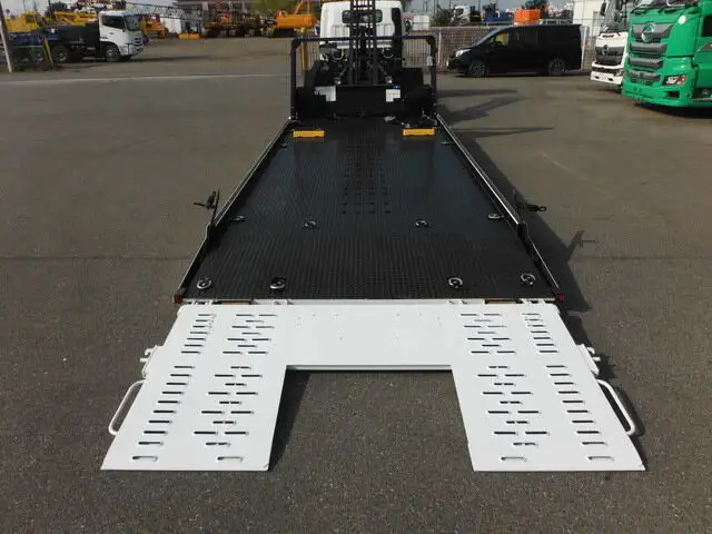 三菱 キャンター 小型 車両重機運搬 ラジコン ウインチの中古トラック画像6