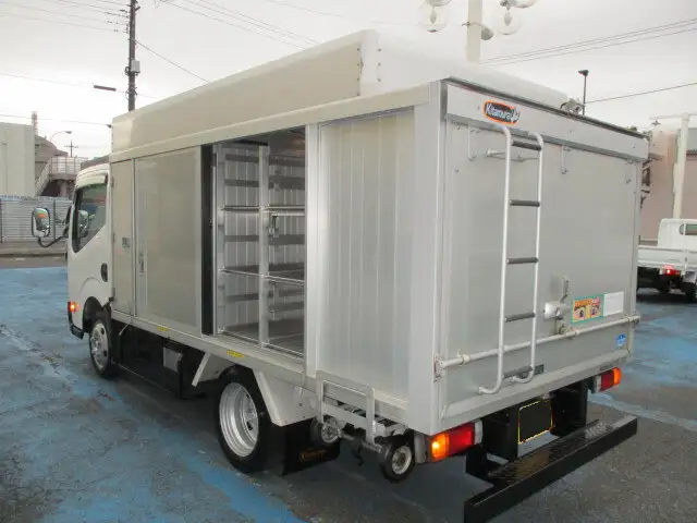 日産 アトラス 小型 アルミバン ボトルカー サイドドアの中古トラック画像10