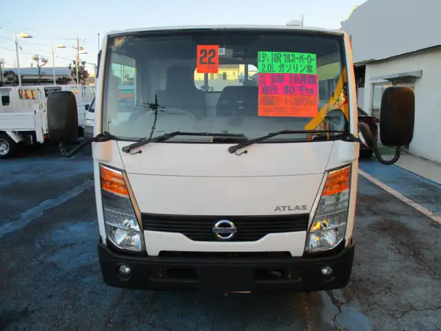 日産 アトラス 小型 平ボディ CBF-SQ2F24 H22の中古トラック画像2