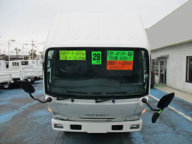 いすゞ エルフ 小型 平ボディ パワーゲート 床鉄板の中古トラック画像10
