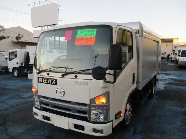 マツダ タイタン 小型 アルミバン ボトルカー サイドドアの中古トラック画像1