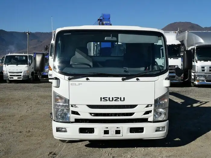 いすゞ エルフ 小型 クレーン付 4段 ラジコンの中古トラック画像2