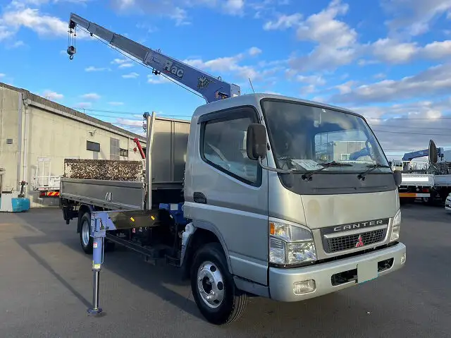 三菱 キャンター 小型 クレーン付 パワーゲート 4段の中古トラック画像2