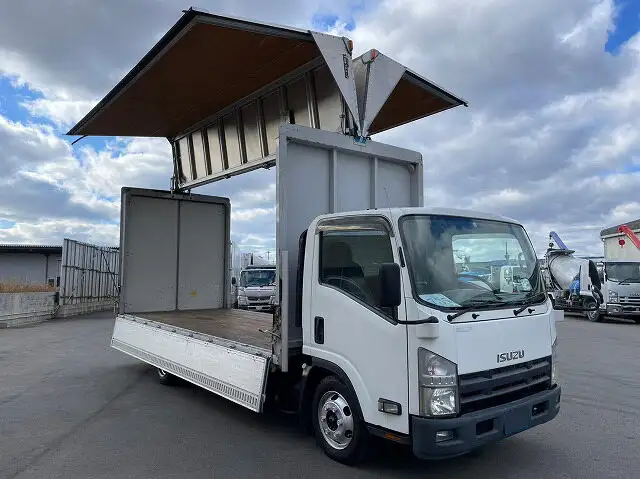 いすゞ エルフ 小型 ウイング BDG-NPR85AN H21の中古トラック画像7
