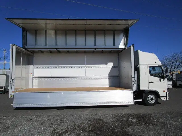 日野 レンジャー 中型/増トン ウイング エアサス ベッドの中古トラック画像2