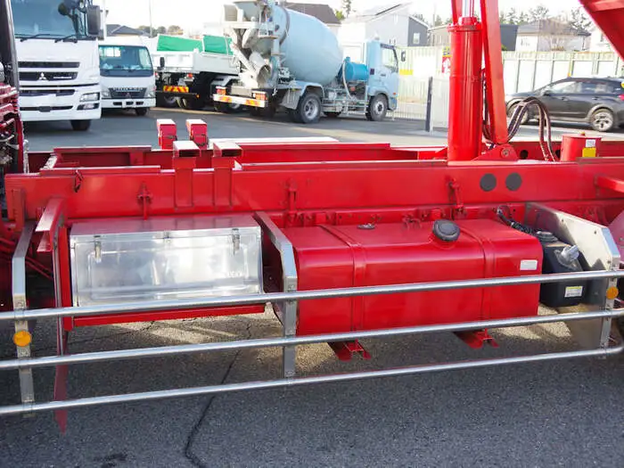 三菱 ファイター 中型/増トン ダンプ 土砂禁 ステンレス張りの中古トラック画像12
