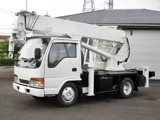いすゞ エルフ 小型 車両重機運搬 フックイン ウインチ の中古トラック【車両No.114867】