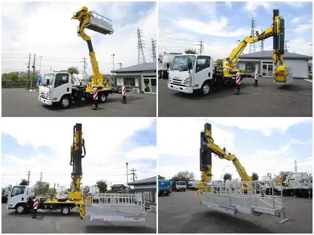 いすゞ エルフ 小型 高所・建柱車 高所作業車 TKG-NPR85YN改の中古トラック画像13