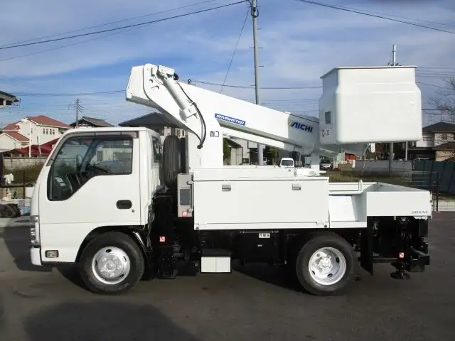 いすゞ エルフ 小型 高所・建柱車 高所作業車 TPG-NKR85ANの中古トラック画像4