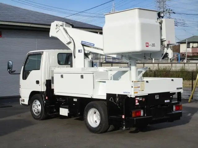 いすゞ エルフ 小型 高所・建柱車 高所作業車 TPG-NKR85ANの中古トラック画像5