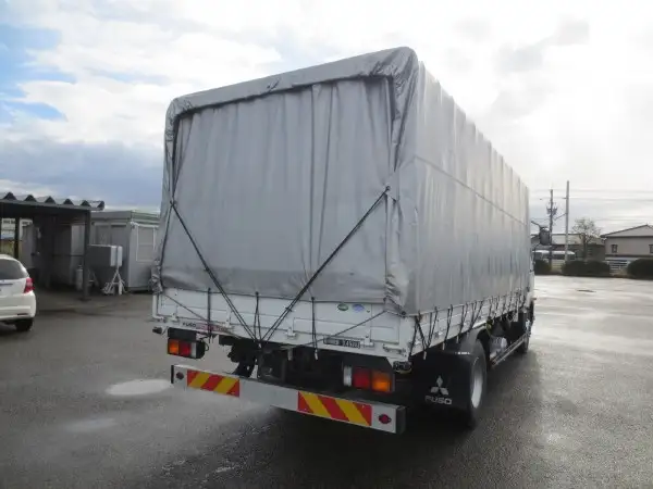 三菱 ファイター 中型/増トン 平ボディ 幌 床鉄板の中古トラック画像6