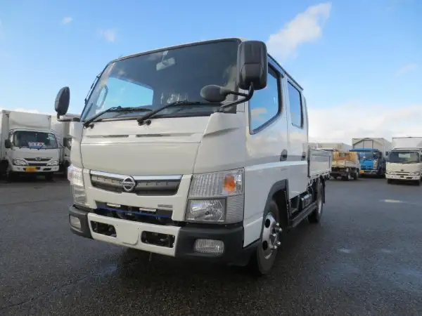 日産 アトラス 小型 平ボディ Wキャブ TRG-FGA2Wの中古トラック画像1