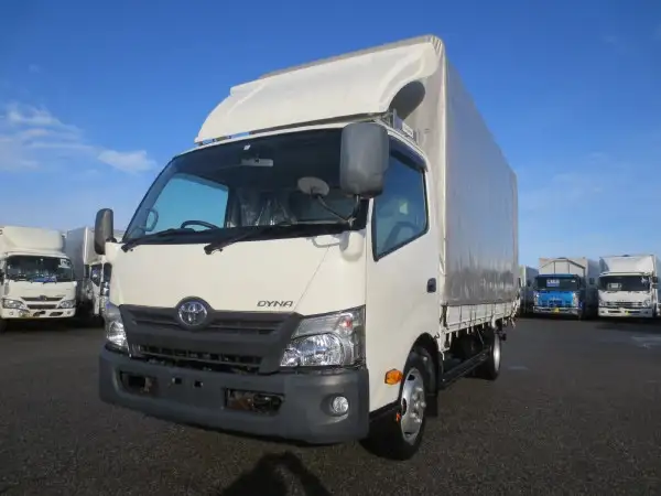 トヨタ ダイナ 小型 平ボディ 幌 TKG-XZC710 の中古トラック【車両No.138480】